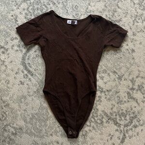 1990s Floral Bodysuit